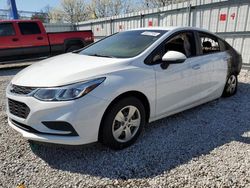 Chevrolet salvage cars for sale: 2018 Chevrolet Cruze LS