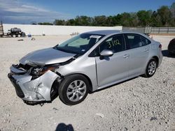 Salvage cars for sale from Copart New Braunfels, TX: 2024 Toyota Corolla LE
