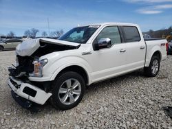 Salvage cars for sale from Copart West Warren, MA: 2019 Ford F150 Supercrew