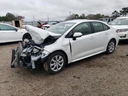 Toyota Corolla LE salvage cars for sale: 2022 Toyota Corolla LE