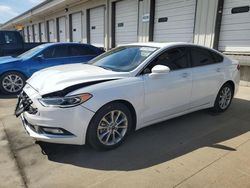 Salvage cars for sale at Lawrenceburg, KY auction: 2017 Ford Fusion SE