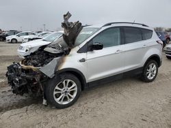 Salvage cars for sale at Indianapolis, IN auction: 2018 Ford Escape SE