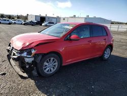 Volkswagen salvage cars for sale: 2016 Volkswagen Golf S/SE