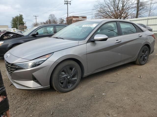 2023 Hyundai Elantra Blue