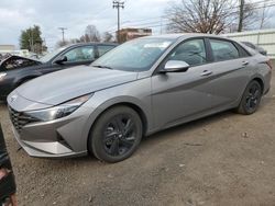 Salvage cars for sale at New Britain, CT auction: 2023 Hyundai Elantra Blue