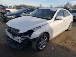 Salvage cars for sale from Copart Hillsborough, NJ: 2015 Cadillac ATS Luxury