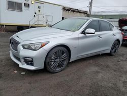 Buy Salvage Cars For Sale now at auction: 2016 Infiniti Q50 Premium