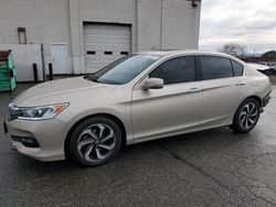 Salvage cars for sale at Pasco, WA auction: 2016 Honda Accord EXL