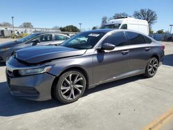 Salvage cars for sale at Sacramento, CA auction: 2018 Honda Accord LX