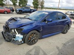 Salvage cars for sale from Copart Rancho Cucamonga, CA: 2019 Subaru WRX Premium