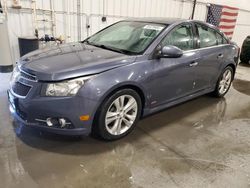 Chevrolet salvage cars for sale: 2013 Chevrolet Cruze LTZ