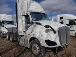 Buy Salvage Trucks For Sale now at auction: 2017 Kenworth Construction T680