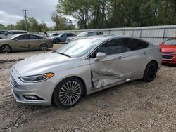 Ford salvage cars for sale: 2018 Ford Fusion TITANIUM/PLATINUM HEV