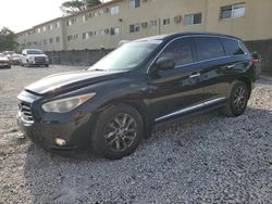 Salvage cars for sale at Opa Locka, FL auction: 2014 Infiniti QX60