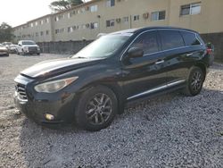 Vehiculos salvage en venta de Copart Opa Locka, FL: 2014 Infiniti QX60