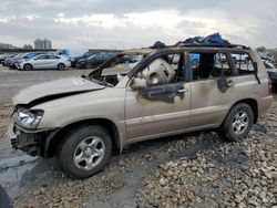 Salvage cars for sale at New Orleans, LA auction: 2004 Toyota Highlander Base