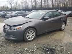 Salvage cars for sale from Copart Waldorf, MD: 2018 Mazda 3 Sport