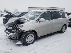 Salvage cars for sale from Copart Rocky View County, AB: 2010 Toyota Sienna CE