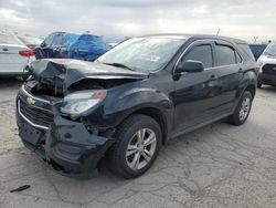 Salvage cars for sale from Copart Indianapolis, IN: 2017 Chevrolet Equinox LS