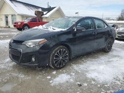 Salvage cars for sale from Copart Northfield, OH: 2015 Toyota Corolla L