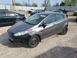 Salvage cars for sale at Oklahoma City, OK auction: 2014 Ford Fiesta Titanium