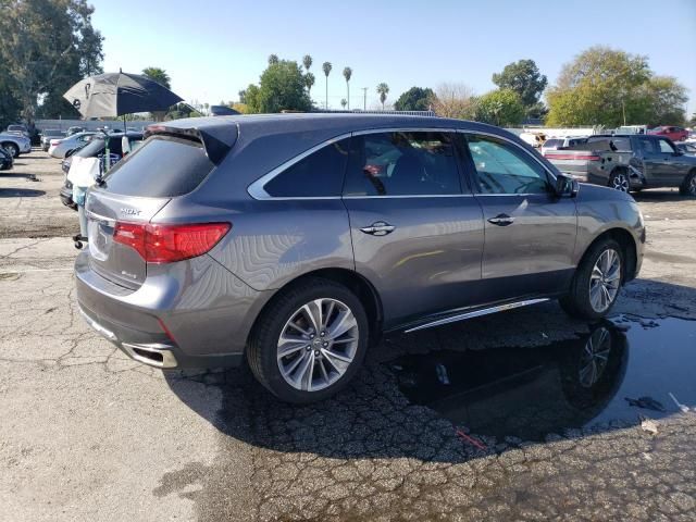 2018 Acura MDX Technology