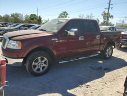 Salvage cars for sale from Copart Riverview, FL: 2006 Ford F150 Supercrew