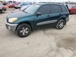 Salvage cars for sale at Indianapolis, IN auction: 2003 Toyota Rav4