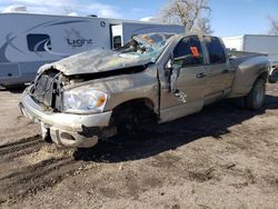 Salvage trucks for sale at Littleton, CO auction: 2008 Dodge RAM 3500 ST