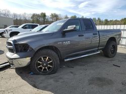 Salvage cars for sale at Exeter, RI auction: 2014 Dodge RAM 1500 ST