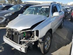 Salvage cars for sale at Martinez, CA auction: 2005 Toyota Highlander Limited
