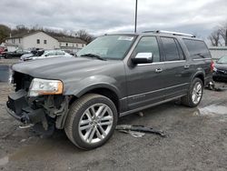 2017 Ford Expedition EL Platinum en venta en York Haven, PA