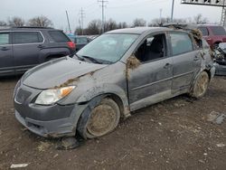 Pontiac salvage cars for sale: 2007 Pontiac Vibe