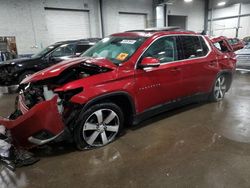 Salvage cars for sale at Ham Lake, MN auction: 2018 Chevrolet Traverse LT
