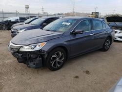 Salvage cars for sale from Copart Chicago Heights, IL: 2016 Honda Accord LX