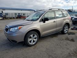 Salvage cars for sale from Copart Pennsburg, PA: 2016 Subaru Forester 2.5I