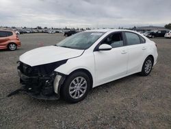 Salvage cars for sale at Sacramento, CA auction: 2022 KIA Forte FE