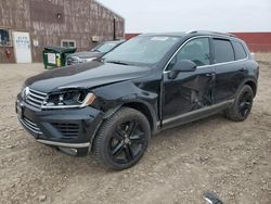 Salvage cars for sale at Rapid City, SD auction: 2017 Volkswagen Touareg Wolfsburg