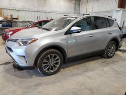 Salvage cars for sale at Milwaukee, WI auction: 2018 Toyota Rav4 HV Limited