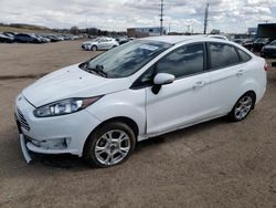Salvage cars for sale at Colorado Springs, CO auction: 2015 Ford Fiesta SE