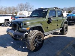 Salvage cars for sale from Copart Rogersville, MO: 2022 Jeep Wrangler Unlimited Sahara