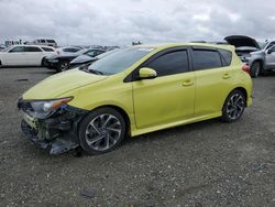 Salvage cars for sale at Antelope, CA auction: 2017 Toyota Corolla IM