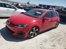 Salvage cars for sale at Haslet, TX auction: 2019 Volkswagen GTI S