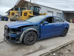 Salvage cars for sale at Corpus Christi, TX auction: 2017 Ford Fusion SE
