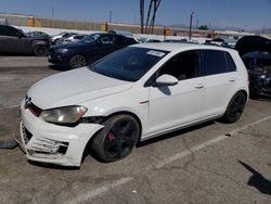Salvage cars for sale at Van Nuys, CA auction: 2015 Volkswagen GTI