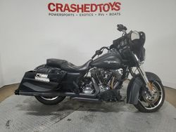 Salvage motorcycles for sale at Dallas, TX auction: 2012 Harley-Davidson Flhx Street Glide