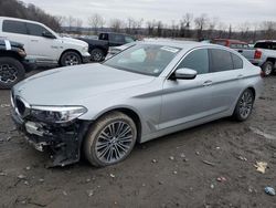 Salvage cars for sale at Marlboro, NY auction: 2019 BMW 530 XI