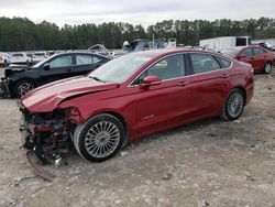 Salvage cars for sale at Florence, MS auction: 2014 Ford Fusion Titanium HEV