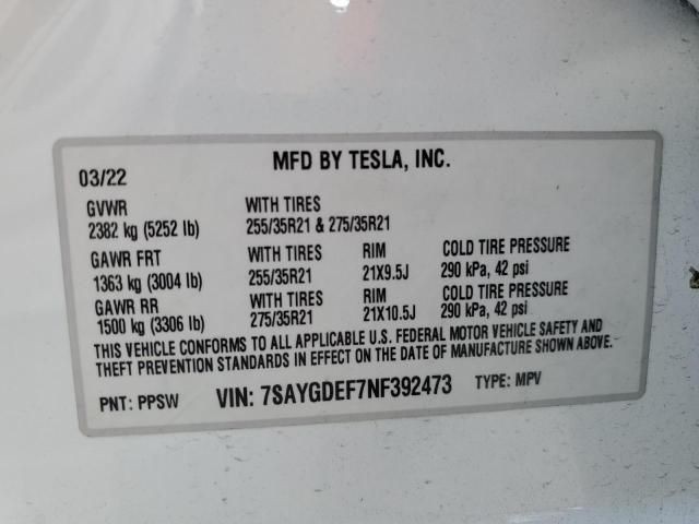 2022 Tesla Model Y