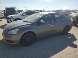 Salvage cars for sale from Copart Indianapolis, IN: 2015 Nissan Sentra S